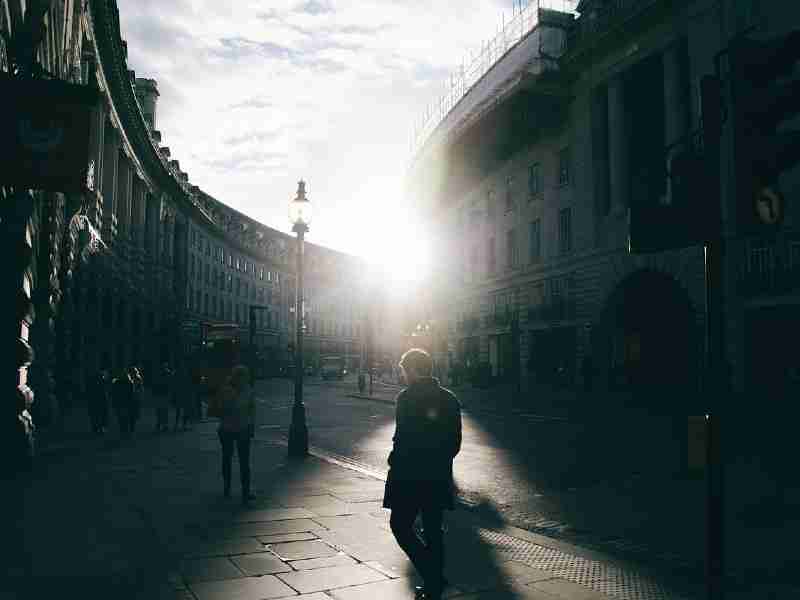 London's sunset