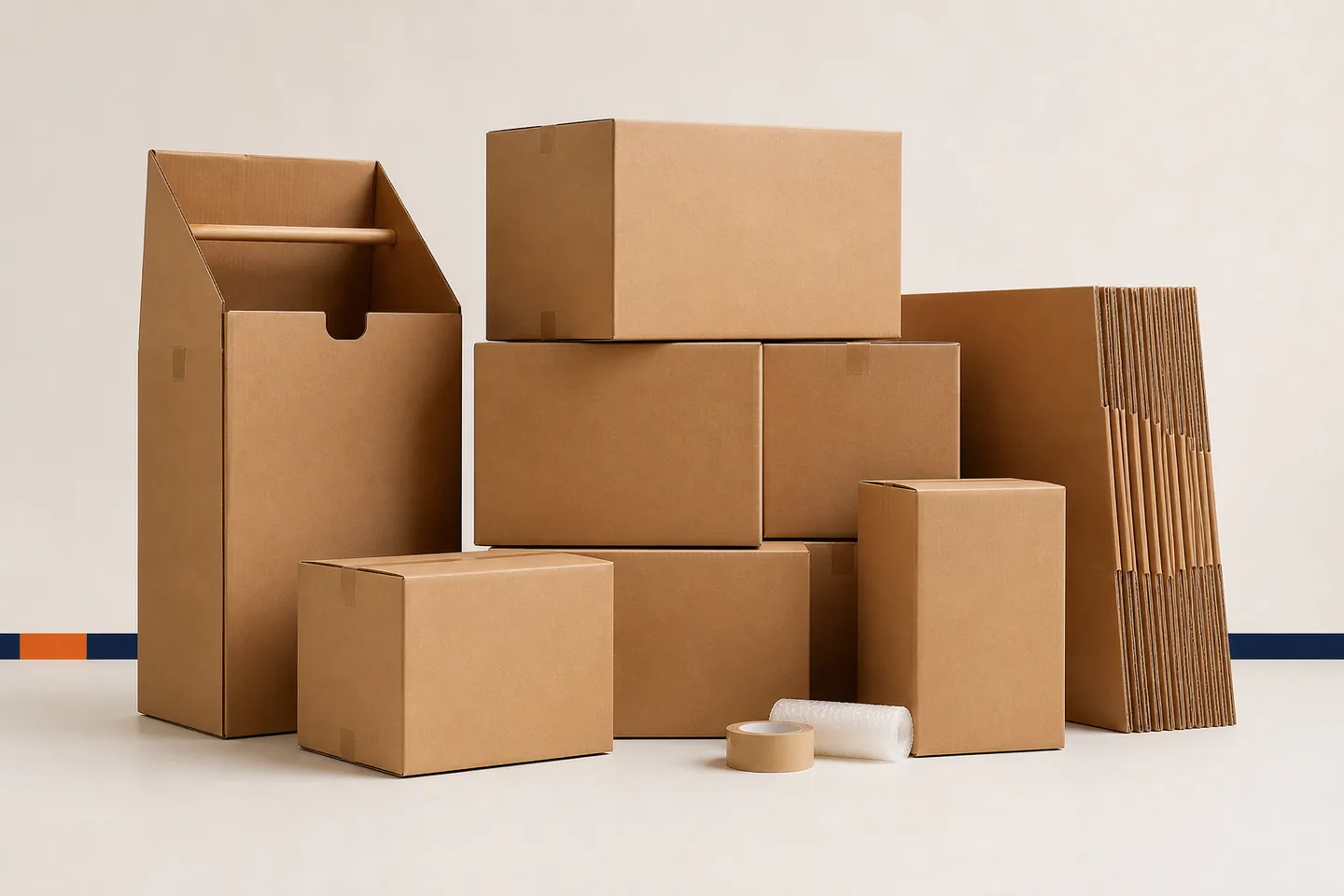 Strong Move boxes being delivered for a move in Holloway N7