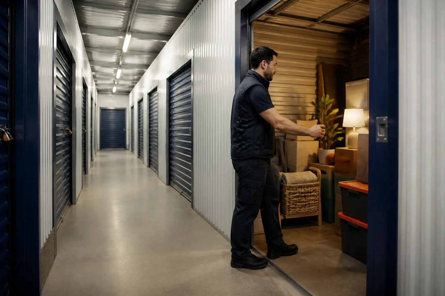Protected belongings returned after storage for a customer in Southall UB1